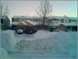 Nice ridge... compliments of the City of Ottawa plows!