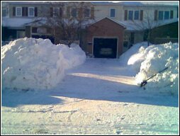 Thanks to my snowblowing contractor who always clears the way in a timely fashion!